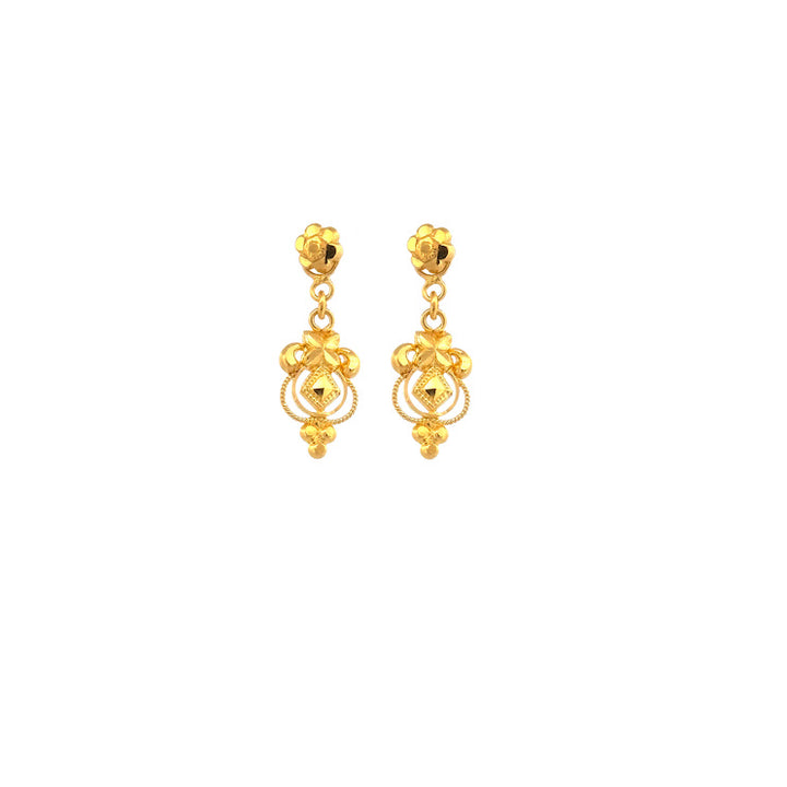 22K Gold Earrings 2.27g