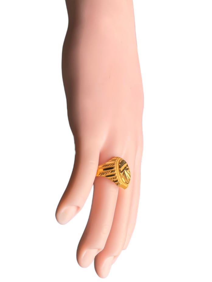 22K Gold Ring 3.29g