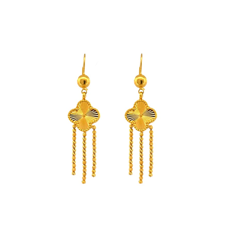 21K Gold Earrings 6.65g