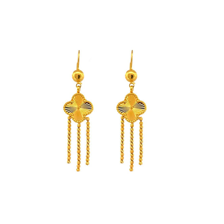 21K Gold Earrings 6.65g