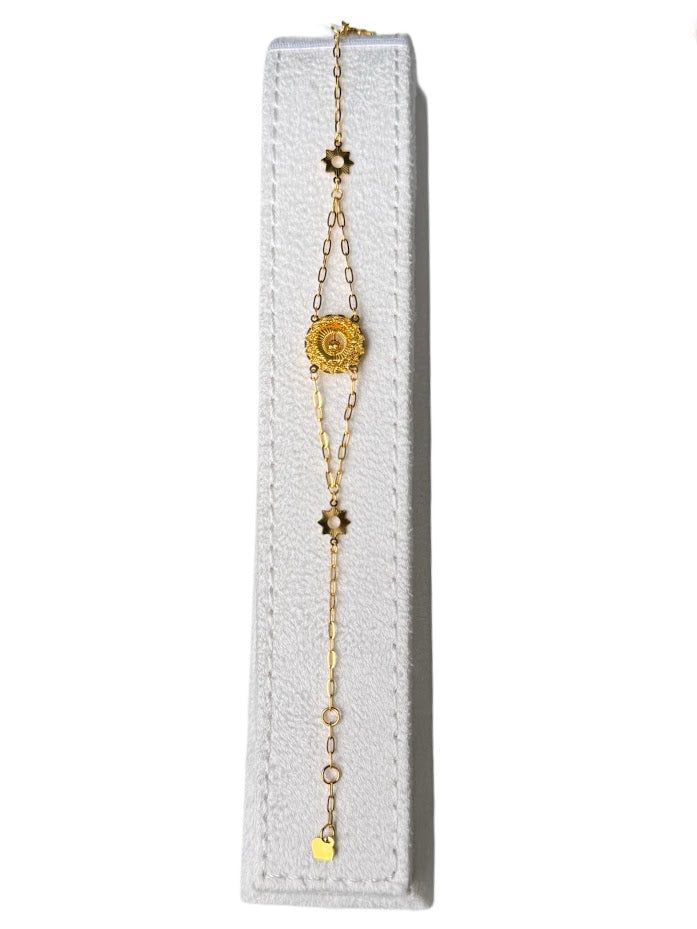 22K Gold Bracelet 3.88g