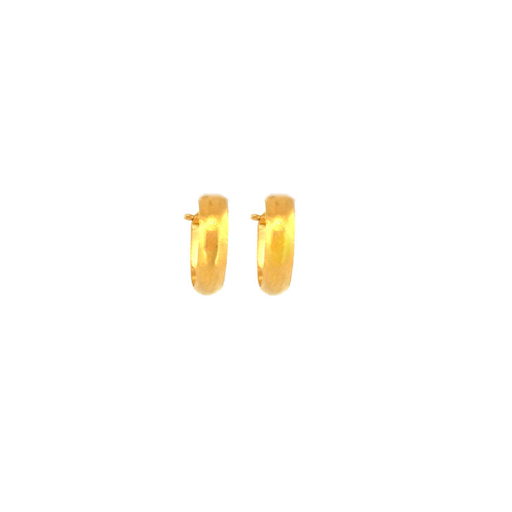 22K Gold Earrings 2.08g