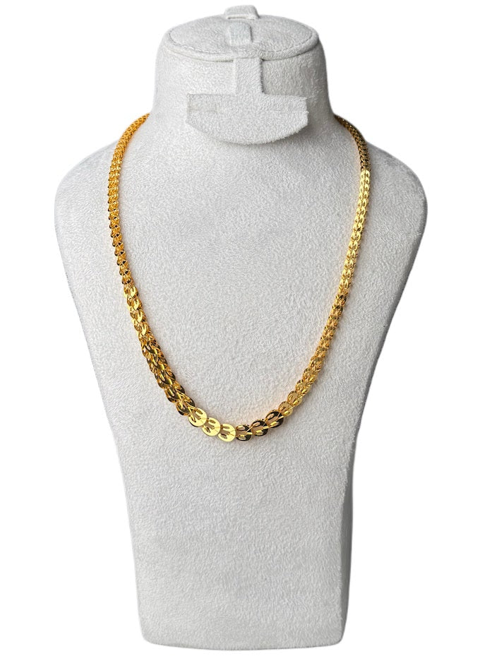 22K Gold Necklace 13.29g