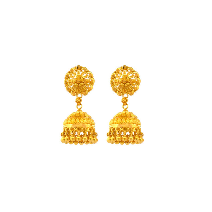 22K Gold Earrings 10.11g
