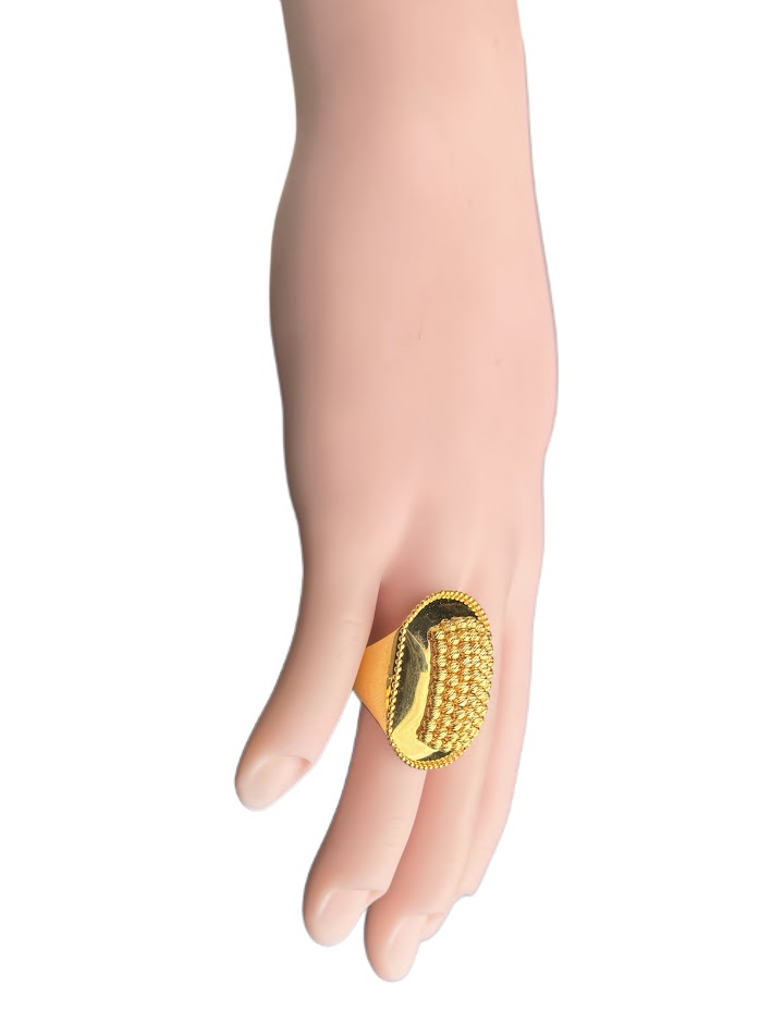 21K Gold Ring 9.25g