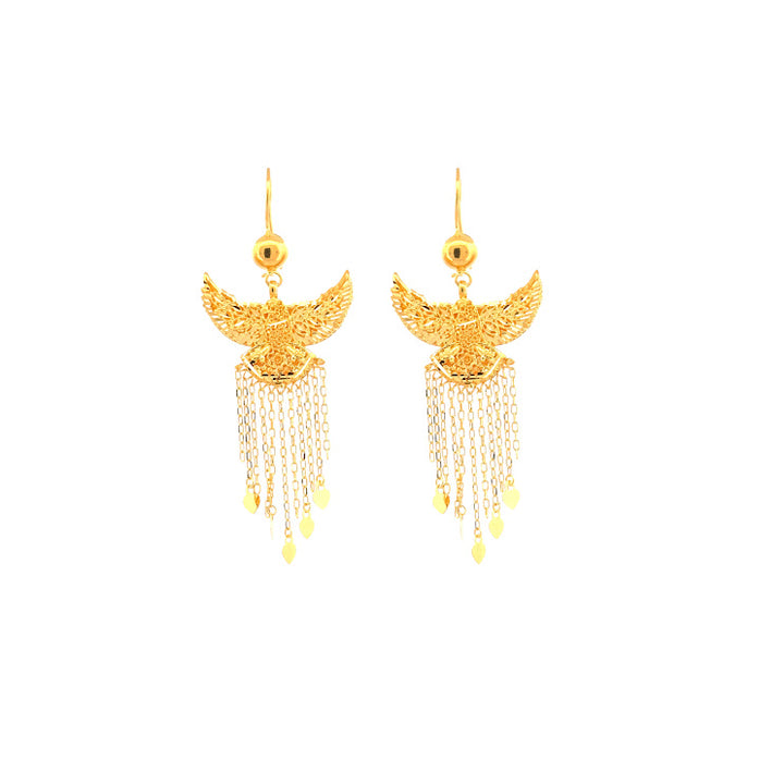 22K Gold Earrings 7.44g
