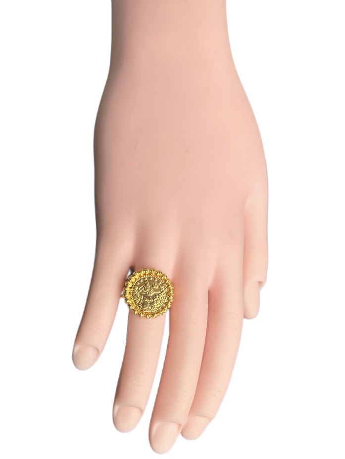21K Gold Ring 2.18g