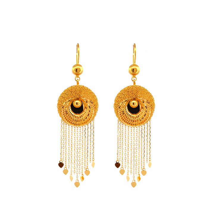 22K Gold Earrings 12.54g